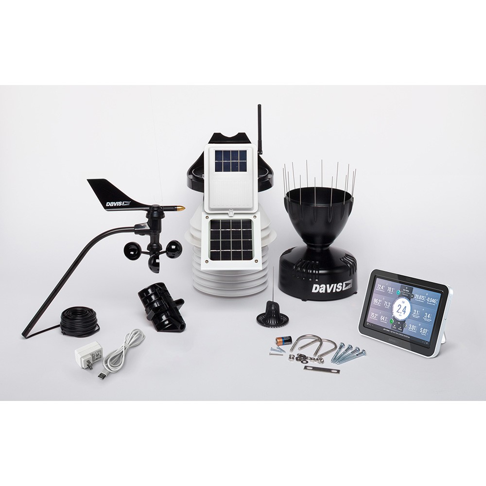 Davis Vantage Pro2 Wireless Weather Station w/WeatherLink Console & 24hr Fan Asp