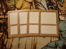 4x MTG World Championship Deck blank cards autograph/art card