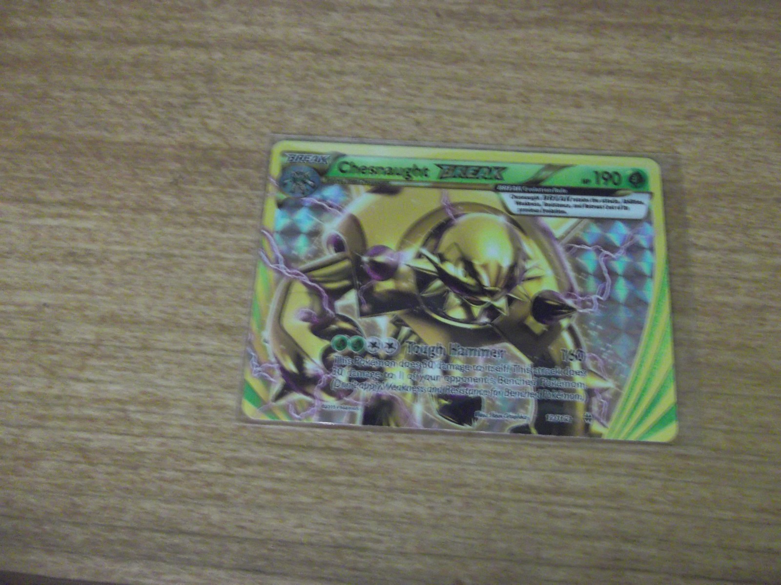 Pokemon Card Chesnaught Break 12/162 Holo XY BREAKthrough 2015 LP