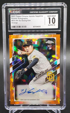 2021 Topps Chrome Update Series Sapphire Edition Baseball Cards Checklist 32