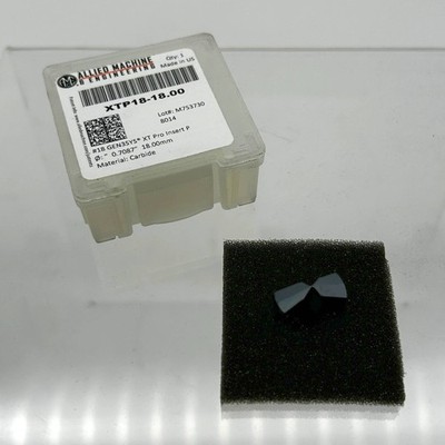 Allied Machine XTP18-18.00 Spade Drill Insert #18 GEN3SYS XT Pro P 18.00mm