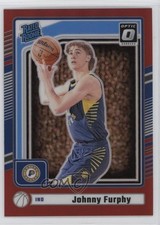 2024-25 Donruss Optic Rated Rookies Preview Red Prizm 11/25 Johnny Furphy fm0