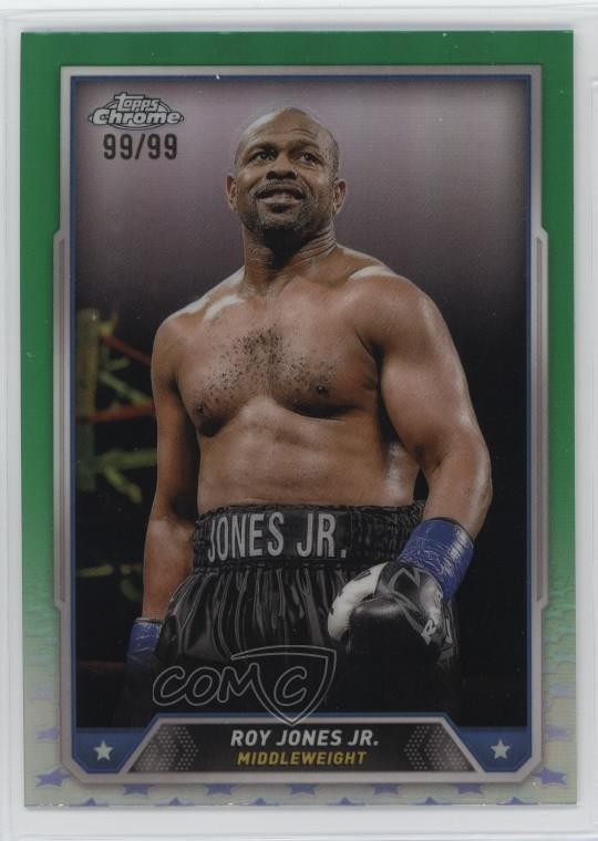 2024 Topps Chrome Green Refractor 99/99 Roy Jones Jr #7 16v0
