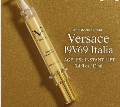 Versace 19V69 Italia 24K Gold Ageless Instant Rapid Lift Serum, .4 fl oz