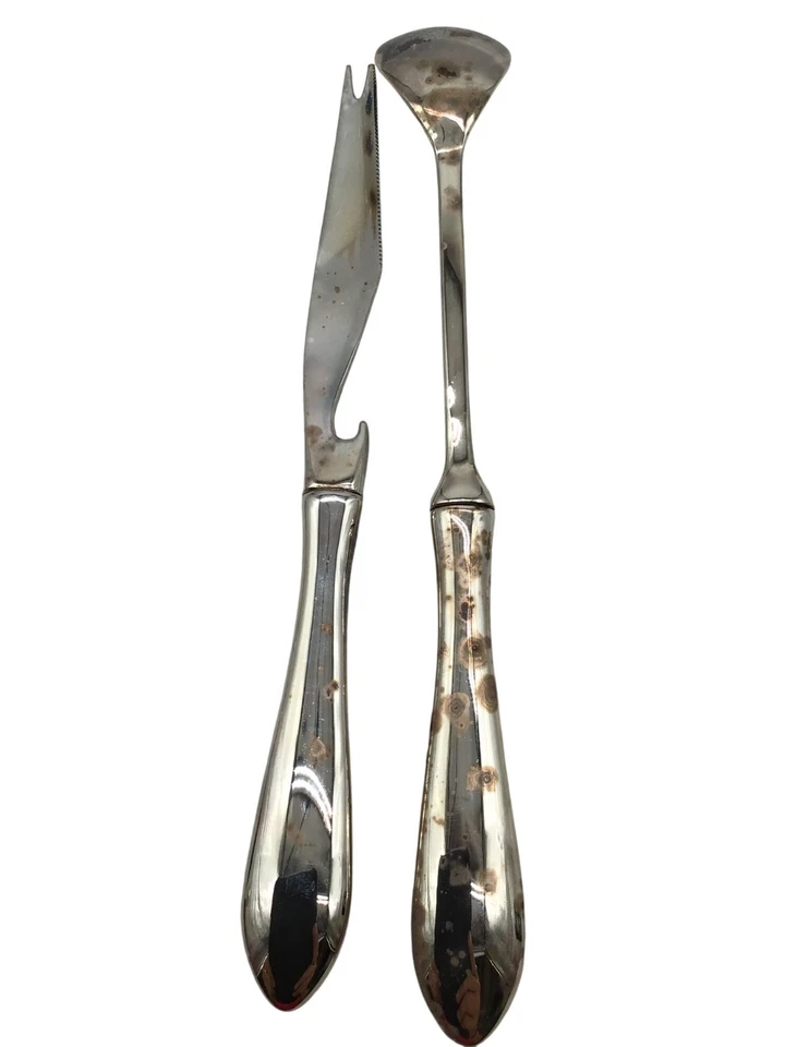 Juego de cócteles bartenders de acero inoxidable con estuche negro Foto 3 de 4