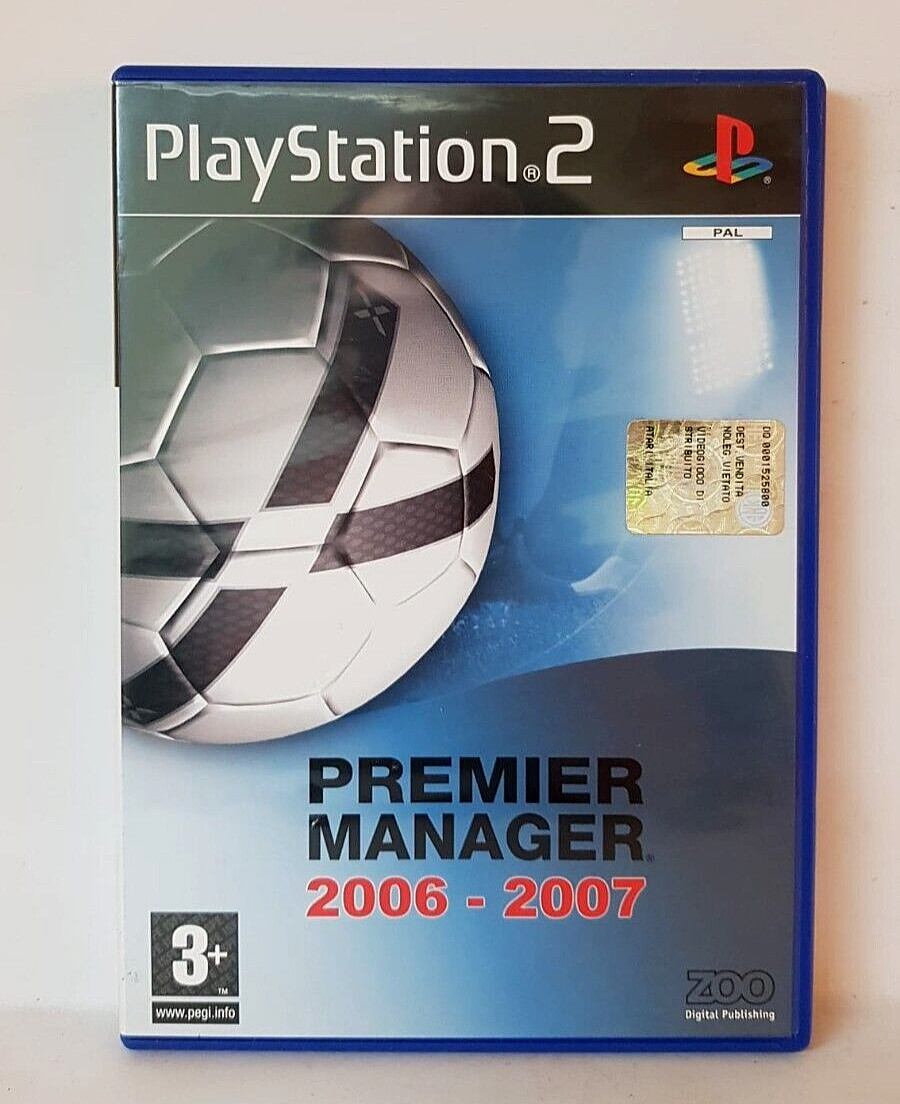 Premier Manager 2006/2007 - Playstation 2 PS2