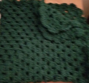 handmade crochet baby blanket