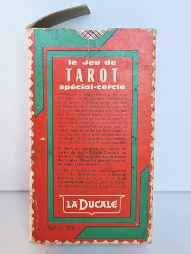 Antik -satz Tarot Spécial-cercle Rücken Schotte 78 Karten Laminiert La Ducale - Bild 16 von 20