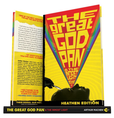 The Great God Pan & The Inmost Light by Arthur Machen (Heathen Edition) Hardcovr