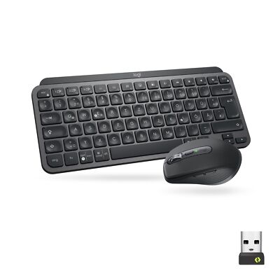 Logitech MX Keys Mini Combo for Business Grafit, Logi Bolt Adapter, Bluetooth...