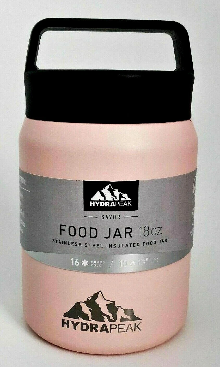 HydraPeak Savor Food Jar Insulated Stainless Steel 18oz. PINK NEW AUTHENTIC
Opens in a new window or