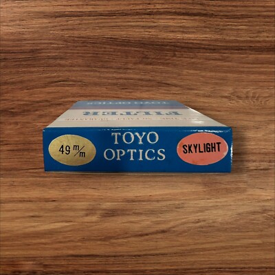 New Toyo Optics 49mm Skylight Filter Made in Japan Sealed Free Shipping