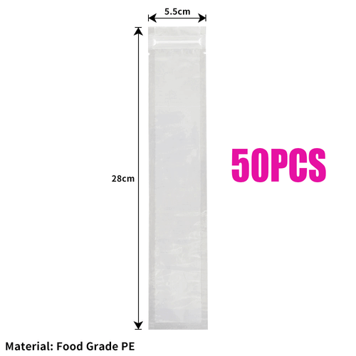 50/100X Popsicle Bags Candy Bag Disposable Jelly Maker Ice Pop Pouch Tubes Mold - Picture 14 of 15