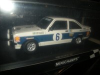 1:18 Minichamps Ford Escort Rs 1800 Winners Acropolis Rally 1977 #6 In Ovp