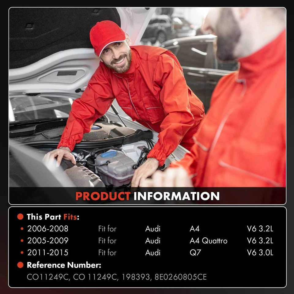 Compresor de aire acondicionado con embrague para Audi A4 2006-2008 A4 Quattro 2005-2009 Q7 11-15 Foto 3 de 4