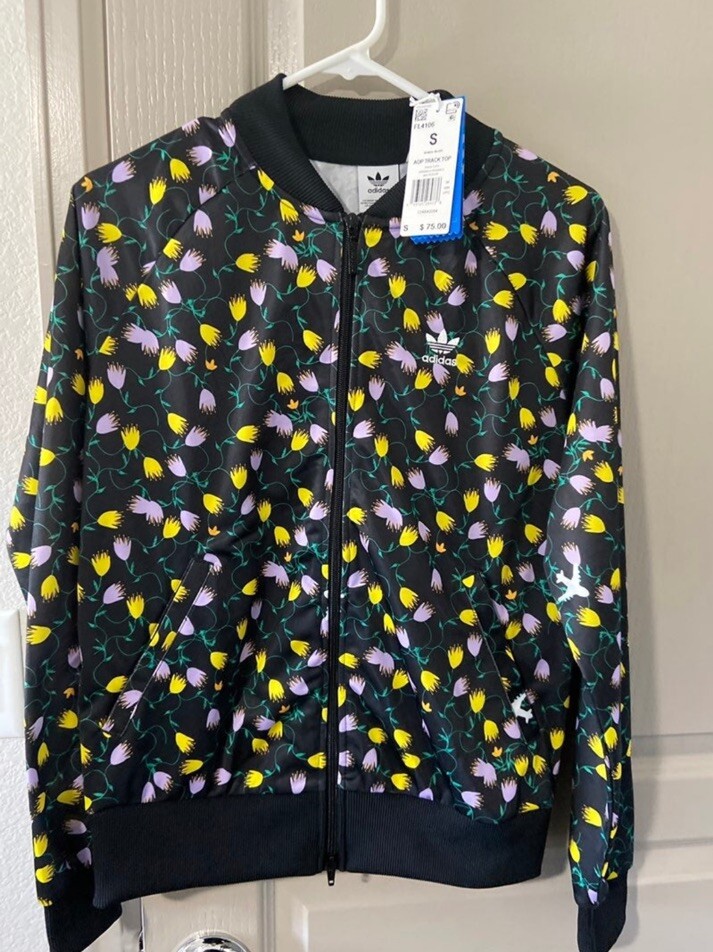 Adidas Originals All Over Print Track Jacket Womens Small