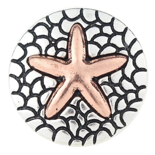 20mm Snaps Jewelry Sea Creatures Charm Button Turtle Starfish Sea Shell Beach - Picture 16 of 19