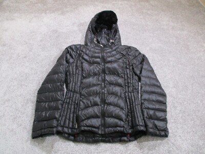 Calvin Klein Down Jacket Womens Small Packable Black Puffer