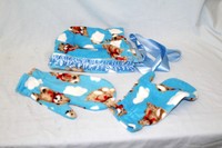 Fettish Blue Adult Baby Bonnet And Mittens Oufit Tedy Bear Pattern Sissy Bedtime Fettish Blue Adult Baby Bonnet And Mittens Oufit Tedy Bear Pattern Sissy Bedtime