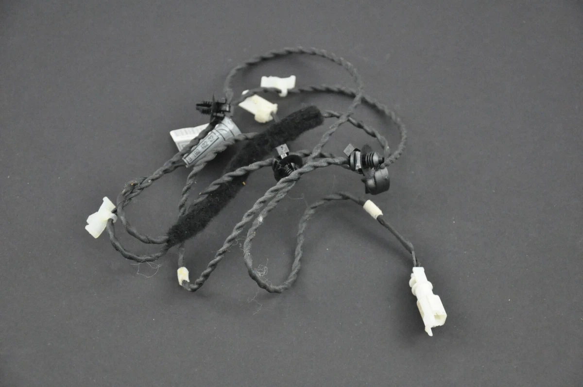 2009 BMW 328I front driver seat headrest wiring harness cable left 