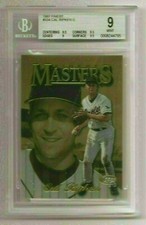 1997 Topps Finest Masters Cal Ripken Orioles Gold M1 334 Rare BGS 9 Mint