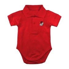 Two Feet Ahead Baby Boys Georgia Bulldogs Football Infant UGA Bulldog Golf Polo