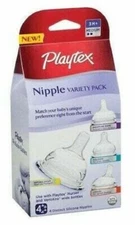 Playtex Nipple Medium Flow Variety Kit 4 Count/PK