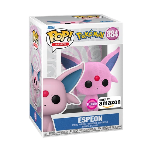 Funko Pop! Vinyl: Pokémon - Espeon (Flocked) - Amazon (Exclusive)