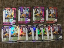 Lot (13) KRISTIAN FULTON 2020 Prizm Draft ALL PRIZM 9 Silver 3 Pink 1 Red LSU