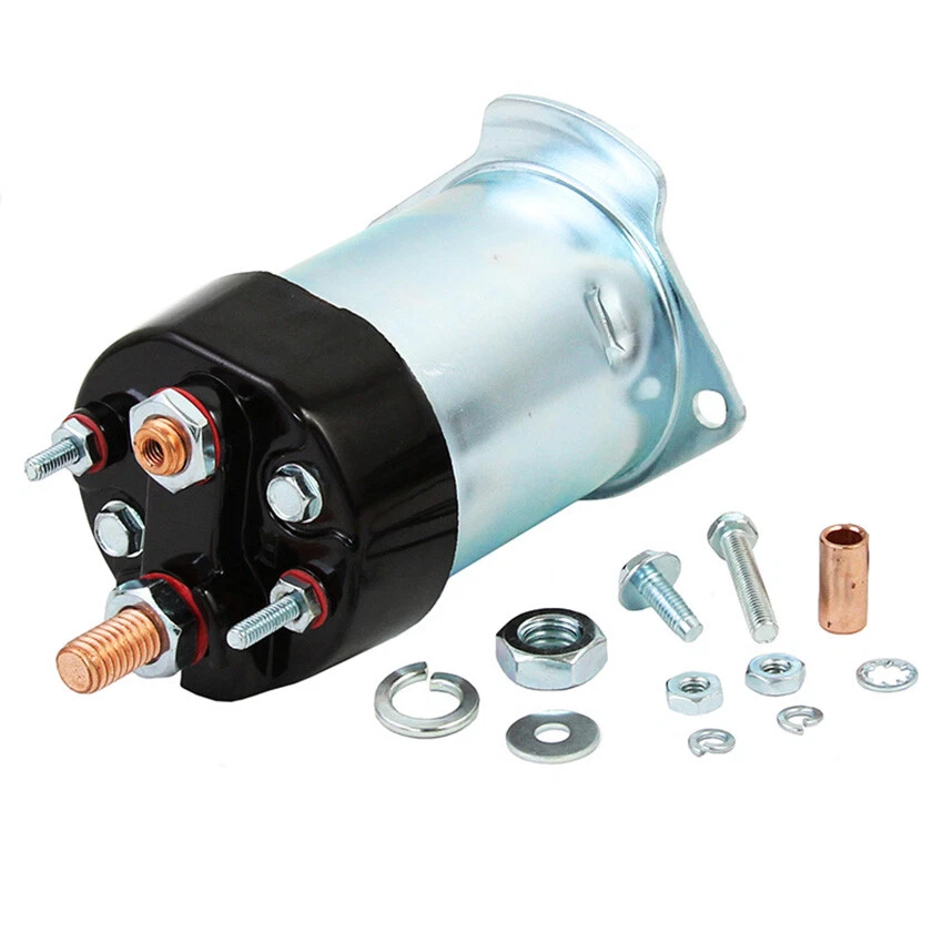 全新 Starter SOLENOID FITS 雪佛兰 重型 C80 HE80 J8C JE80 B60 10465059 — 第 2/2 张图片