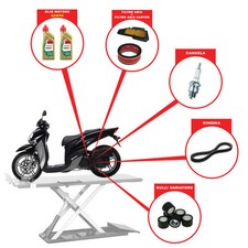 KIT TAGLIANDO [MOTORE+TRASMISSIONE] - YAMAHA HW XENTER 125/150 (2012-2013-2014)