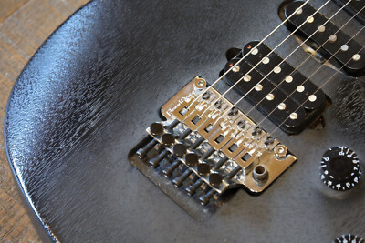 Suhr Modern Satin Pro Electric Guitar Black HSH w/ Floyd Rose +