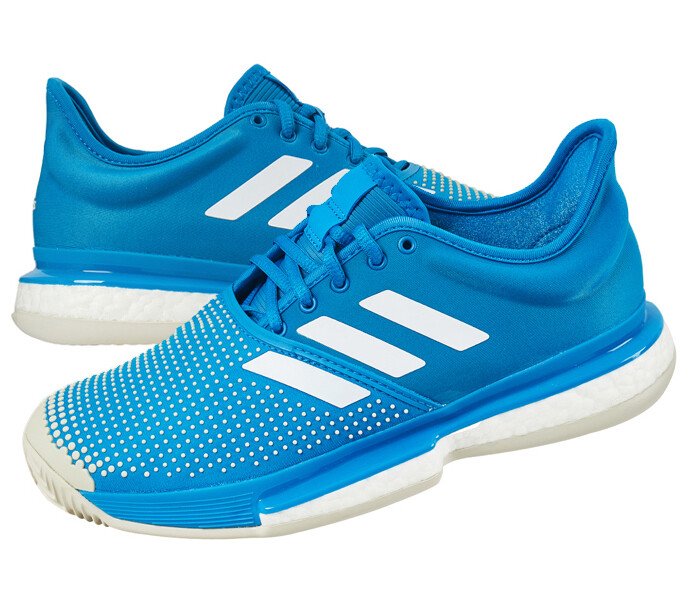 adidas solecourt boost clay blue men's shoe