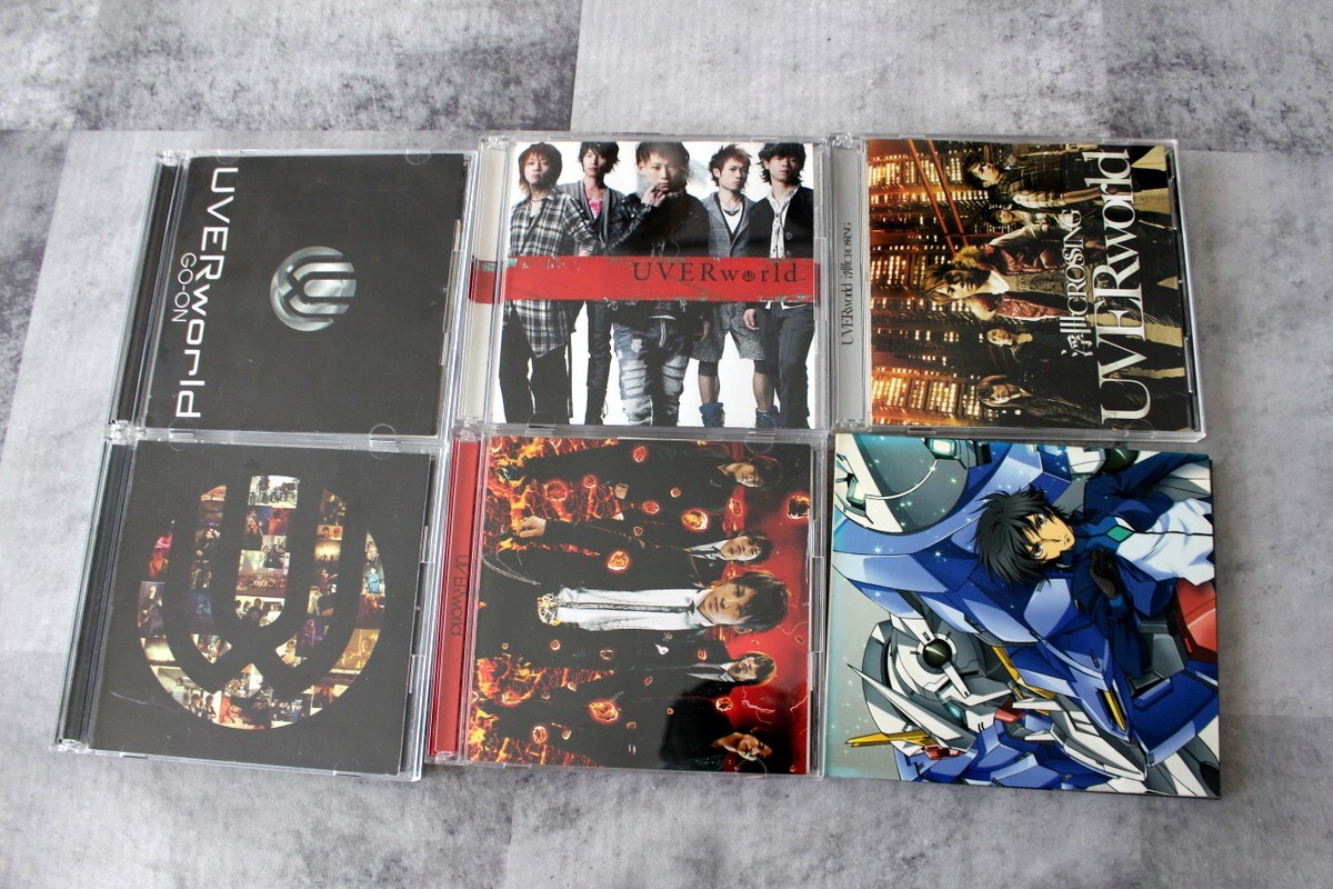 ウサユキ CD SET x26 UVERWorld Japan Single CD GOLD DECIDED Hakanaku mo