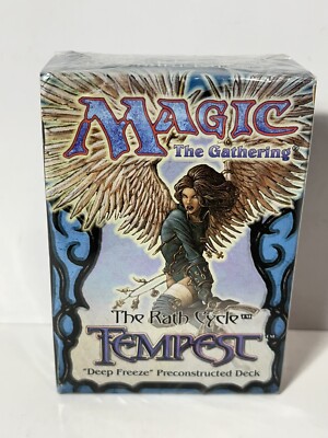 Magic: The Gathering Tempest デッキ　未開封 Magic the Gathering Rath Cycle TEMPEST Deep Freeze Preconstructed