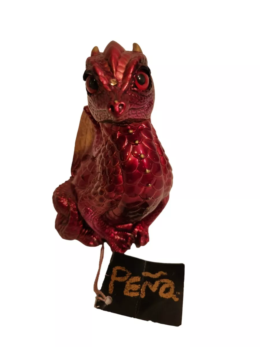 RARE!! RETIRED VTG WINDSTONE EDITIONS DRAGON RED NORTH HOLLYWOOD CA PENA