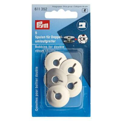 Nähmaschinenspulen Prym 611352, Stahl, Doppelumlaufgreifer, 21,9mm