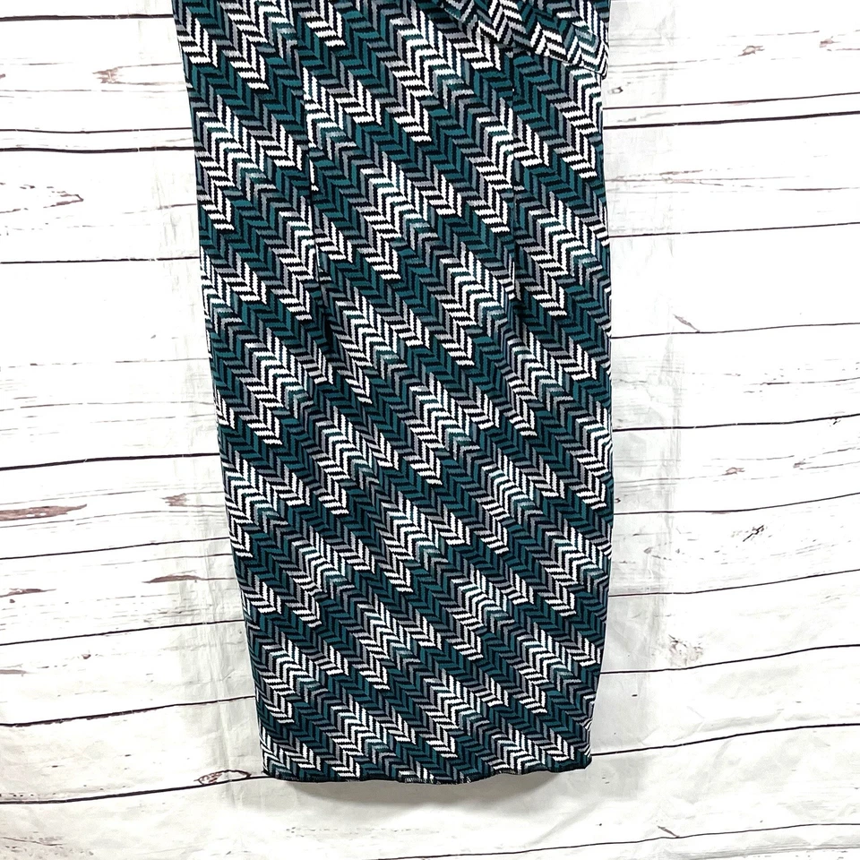 Vestido Casa Blanca Mercado Negro Talla 10 Azul/Negro Funda Sin Mangas Foto 3 de 4