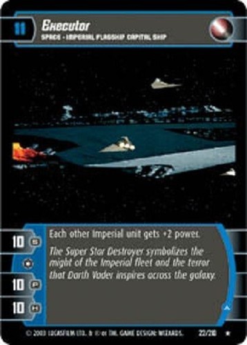 Executor #22 Star Wars TCG The Empire Strikes Back card