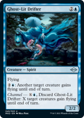 GHOST-LIT DRIFTER x4 ~mtg NM-M Modern Horizons 2 Unc
