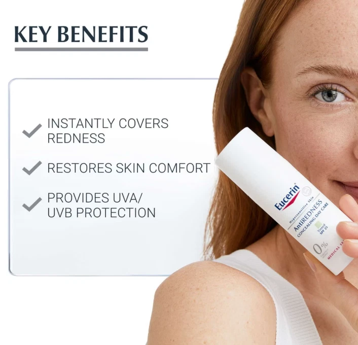 Eucerin AntiREDNESS крем против покраснения 50 мл. Продавец из США - быстрая доставка - Изображение 4 из 4