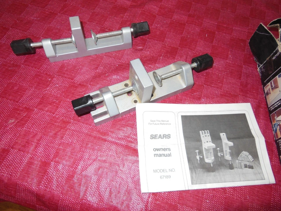 Kit profesional de pasador vintage Sears Craftsman 9-67189 aluminio  Foto 2 de 3
