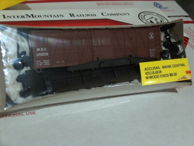 HO Accurail MEC Maine Central 40' OB Boxcar 35059 kit # 4005 sealed