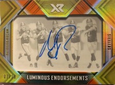 2018 Panini XR Luminous Endorsements Mason Rudolph Orange Auto /10 RC
