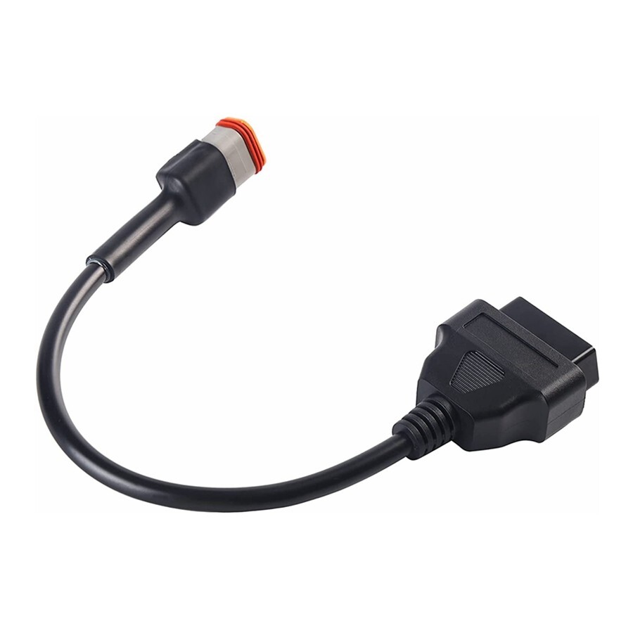 4Pin to OBD2 Diagnostic Scanner Adapter Cable for Harley Davidson US ...