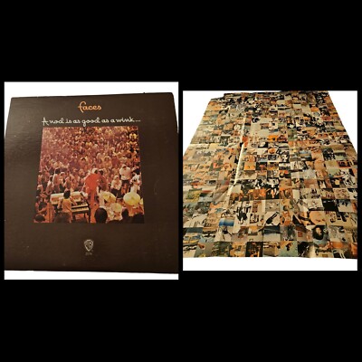 Faces - A Nod is as Good as a Wink ...,LP, WB BS 2574, 1971 1st press, W/ POSTER
