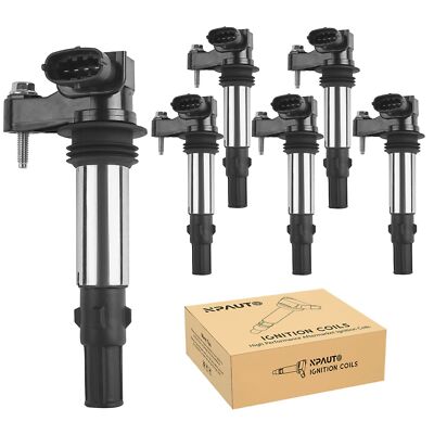 Ignition Coil Pack of 6 Replacement for V6 3.6 2004 2005 2006 2007 2008 2009 ...