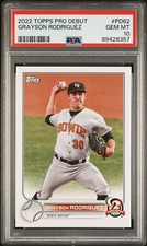 2022 Topps Pro Debut #PD-62 Grayson Rodriguez Prospect PSA 10