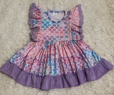 pastel mermaid dress