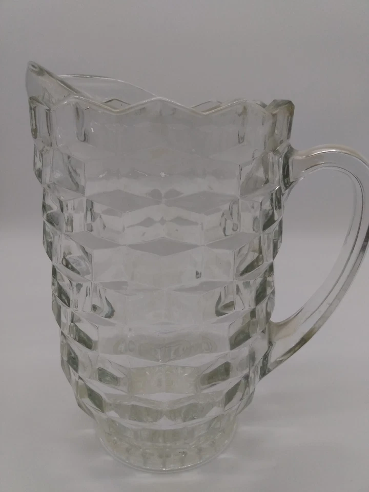 Vintage fostoria pitcher - Image 4 of 4